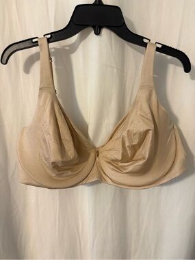 Cacique Beige/Nude Full-Coverage Underwire Bra